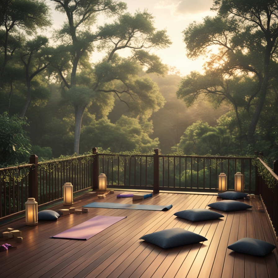 Zenvatical Outdoor Yoga Deck